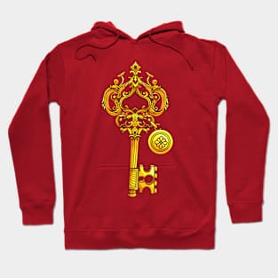 Cute Golden Key to Success Hoodie